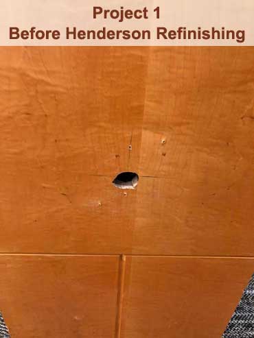Henderson Refinishing woodworking services for medical facilities