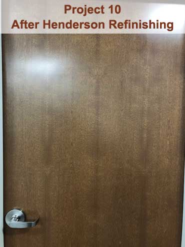Project 10 - After Henderson Refinishing services