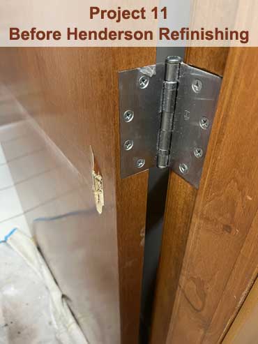 Project 11 - Before Henderson Refinishing services