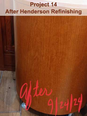 Henderson Refinishing woodworking services for medical facilities
