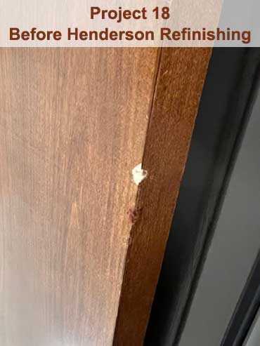 Henderson Refinishing woodworking services for medical facilities