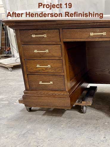 Henderson Refinishing woodworking services for medical facilities