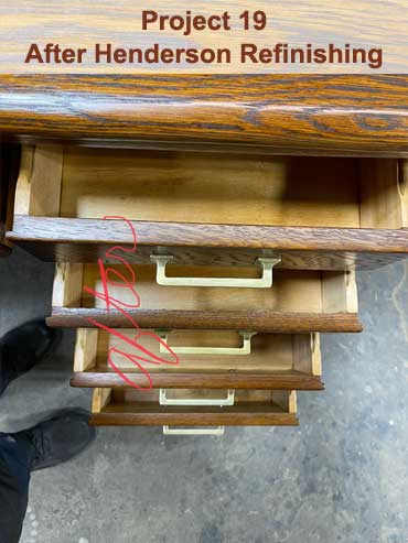 Henderson Refinishing woodworking services for medical facilities