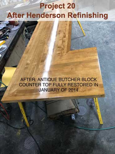 Project 20 - After Henderson Refinishing services
