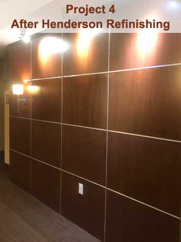 Henderson Refinishing woodworking services for medical facilities