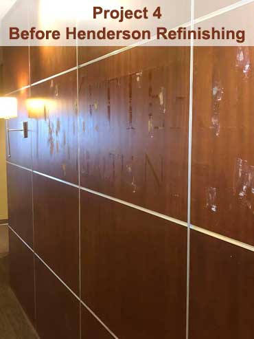 Henderson Refinishing woodworking services for medical facilities