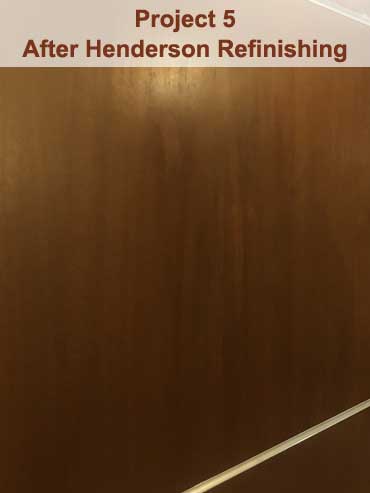 Henderson Refinishing woodworking services for medical facilities