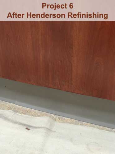Henderson Refinishing woodworking services for medical facilities