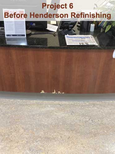 Henderson Refinishing woodworking services for medical facilities