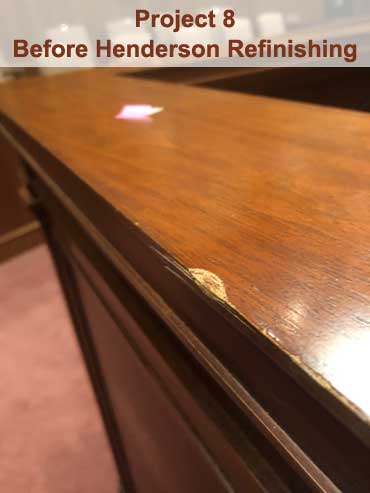 Project 8 - Before Henderson Refinishing services